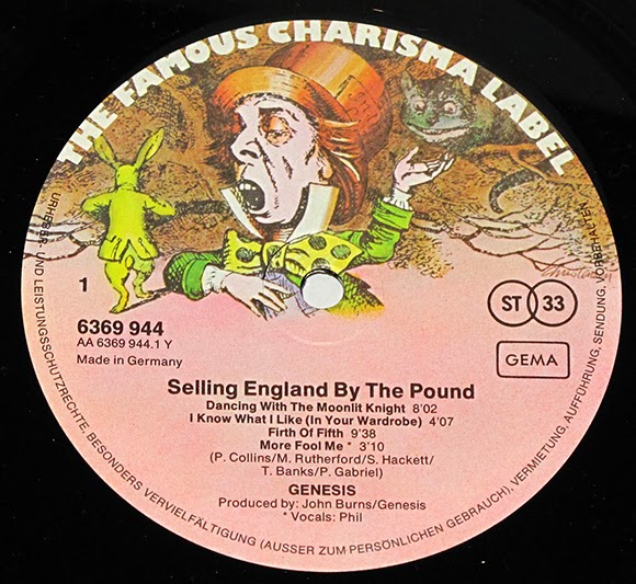 O lado A de Selling England by the Pound