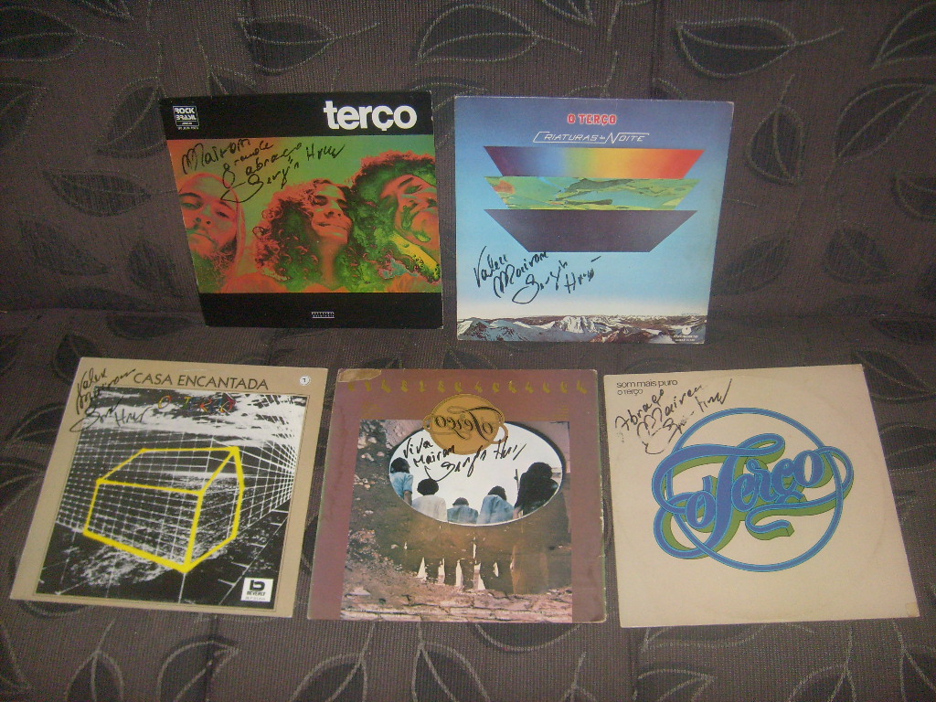 O TERÇO AUTOGRAFADOS