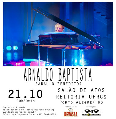 Review Exclusivo: Arnaldo Baptista (Porto Alegre, 21 de outubro de 2012)