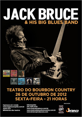 Review Exclusivo: Jack Bruce (Porto Alegre, 26 de outubro de 2012)