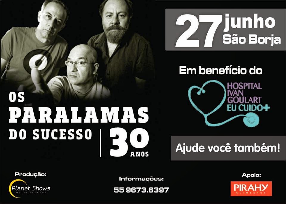 Review Exclusivo: Os Paralamas do Sucesso (São Borja, 27 de junho de 2014)