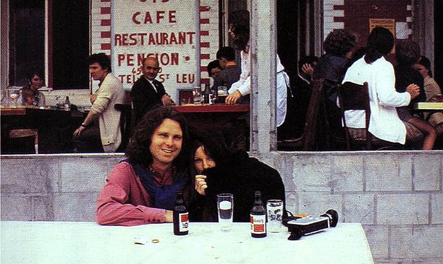 Jim e Pam em Paris: uma de suas últimas fotos juntos