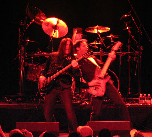 Ingar, Arve e Tore no ProgPower IX (foto por: dslartoo)