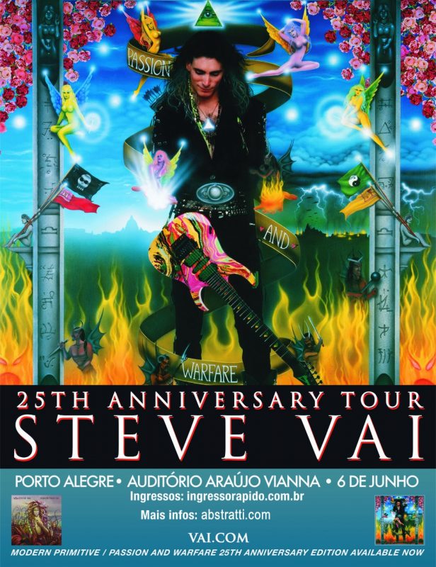 Review Exclusivo: Steve Vai (Porto Alegre, 06 de junho de 2017)