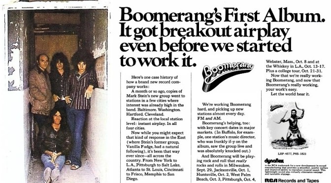 Tralhas do Porão: Boomerang