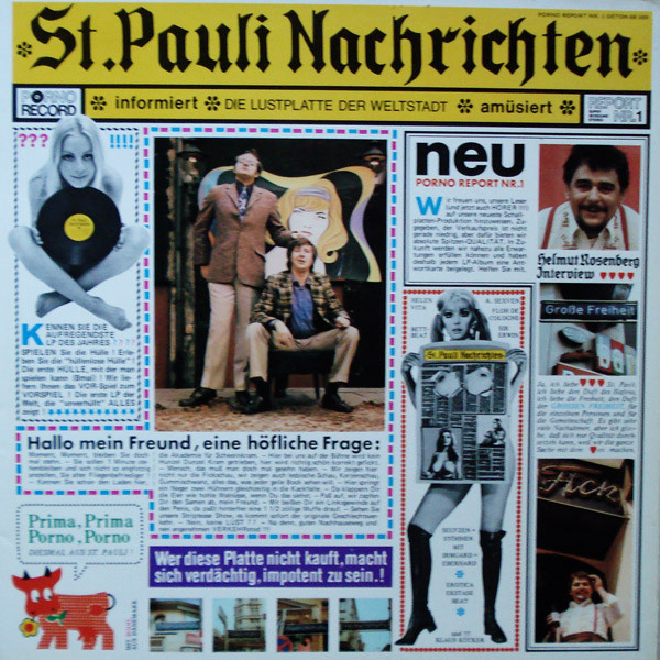 Capas Legais: Various – St. Pauli Nachrichten [1970]
