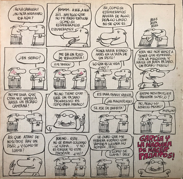 Capas Legais: La Maquina de Hacer Pajaros – La Maquina de Hacer Pajaros [1976]