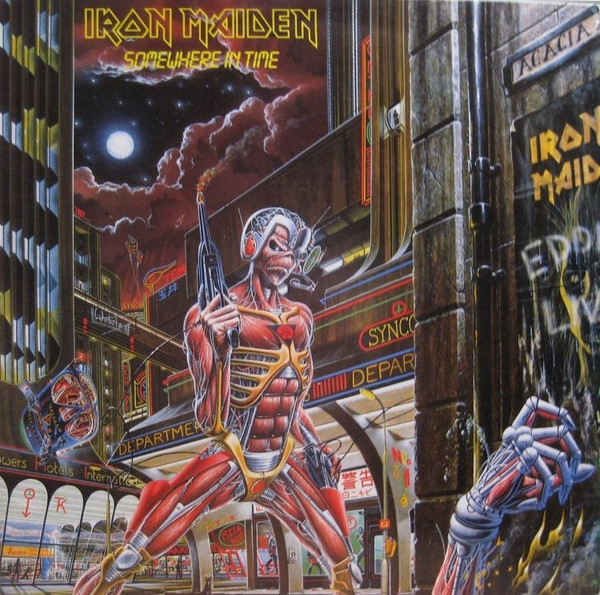 Capas Legais: Iron Maiden – Somewhere in Time [1986]