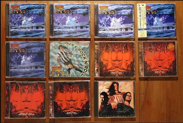 Versões dos CDs Insinity e Brutal