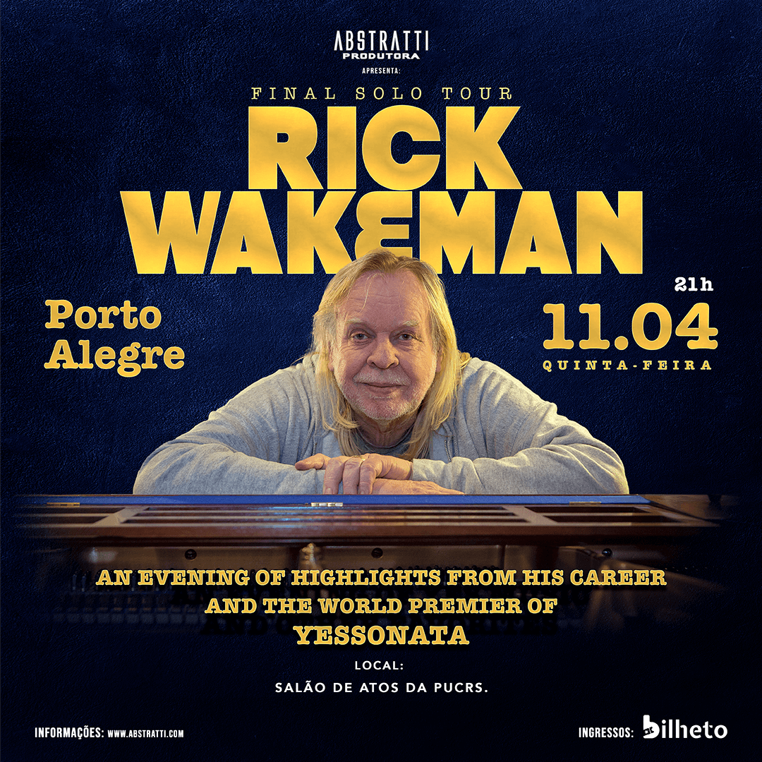 Review Exclusivo: Rick Wakeman (Porto Alegre, 11 de Abril de 2024)