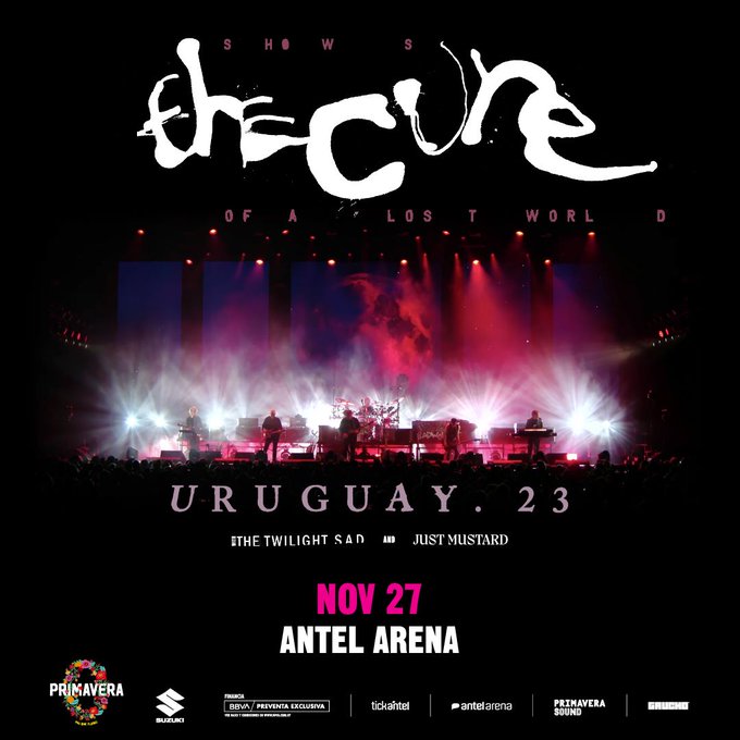 Shows Inesquecíveis: The Cure (Montevidéu, 27 de Novembro de 2023)