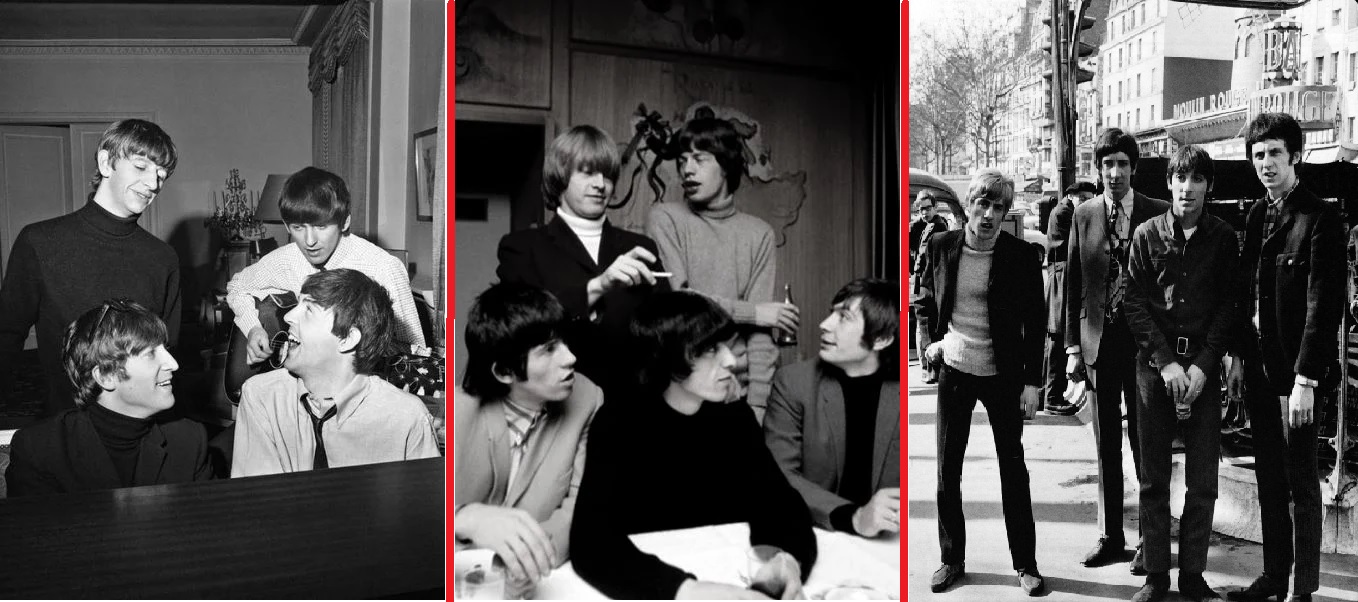 As discografias britânica e americana das bandas dos anos 60: Por que as diferenças?