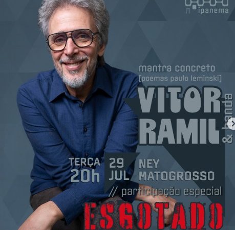 Resenha de Show: Vitor Ramil (Terças No Ipanema, 29 de Julho de 2025)