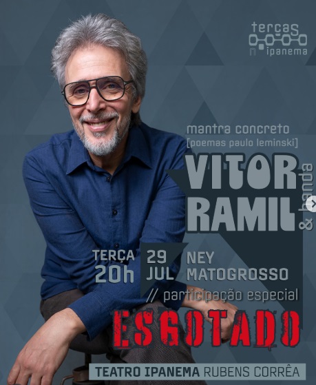 Resenha de Show: Vitor Ramil (Terças No Ipanema, 29 de Julho de 2025)