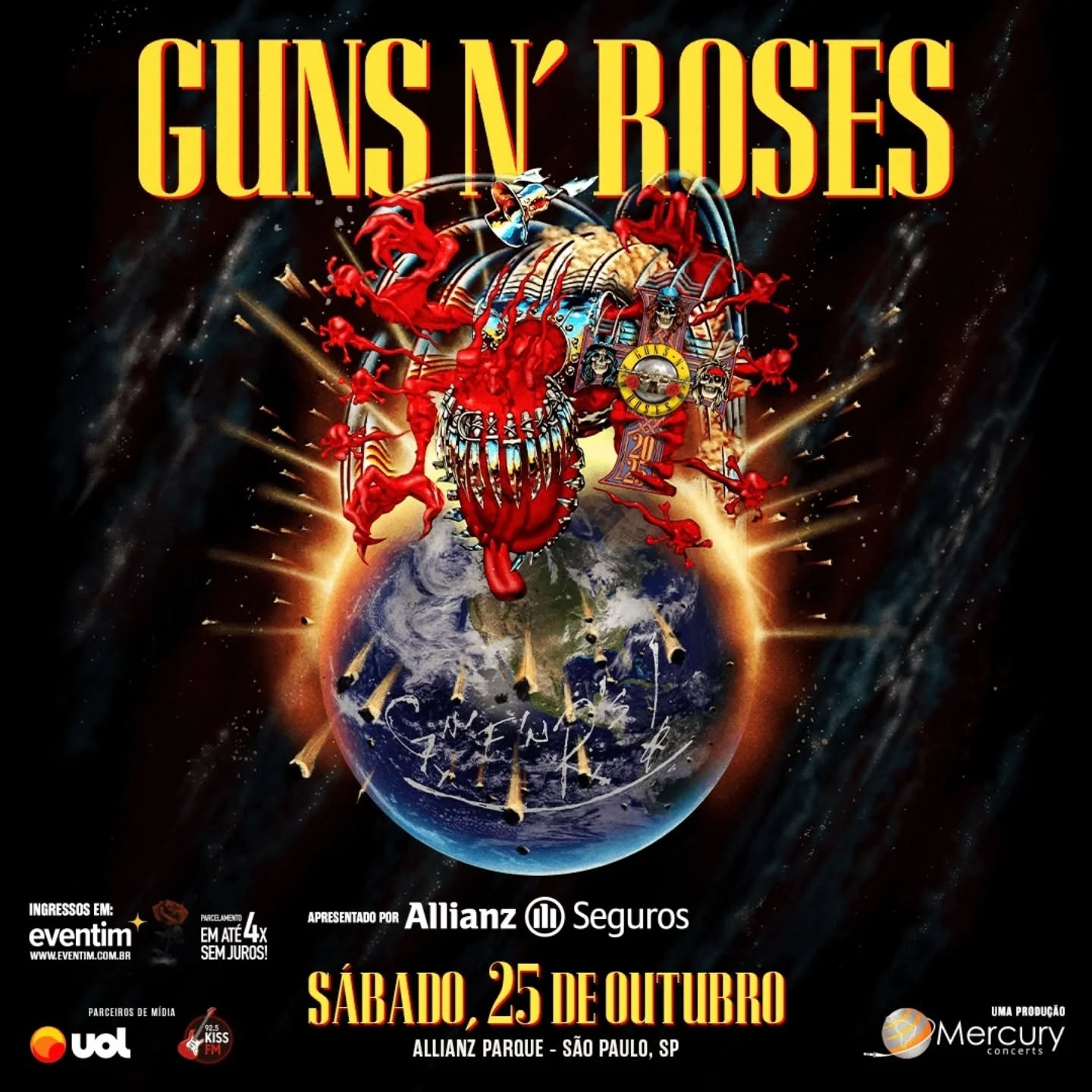 Guns n´ Roses – Allianz Parque (25/10/2025)