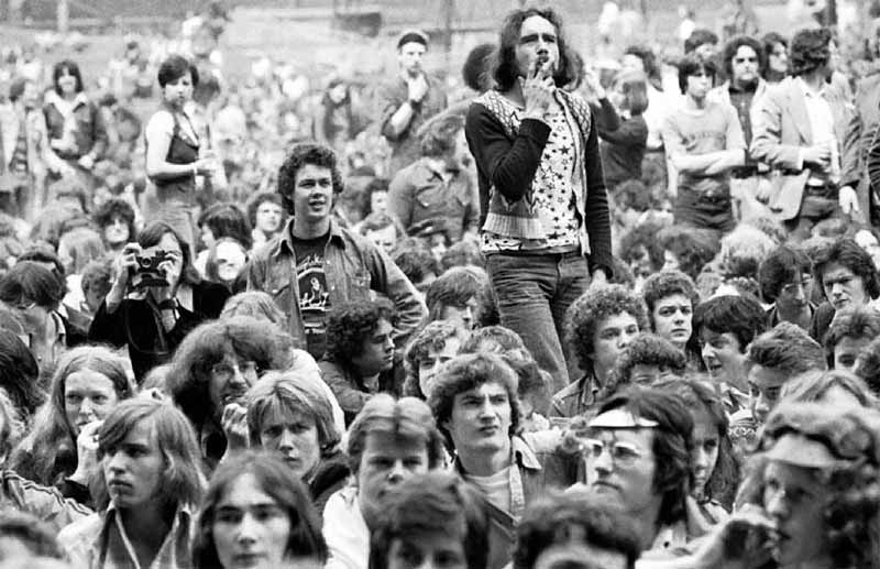 O Rock Ao Vivo em 1976