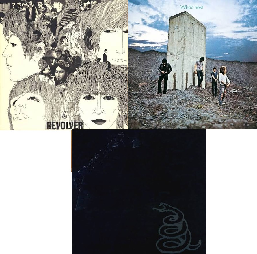 Live: 60 Anos de Revolver, 55 Anos de Who’s Next e 35 Anos de Metallica